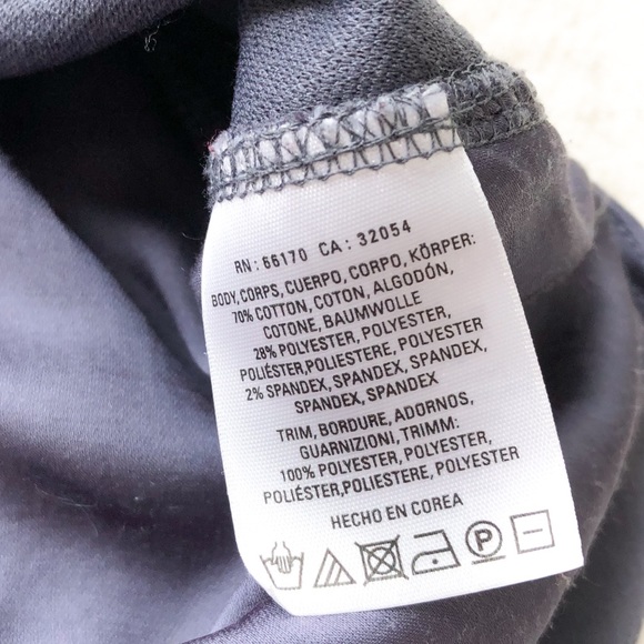 Anthropologie Deletta Sania Gray High Low Tank Top - Picture 7 of 8